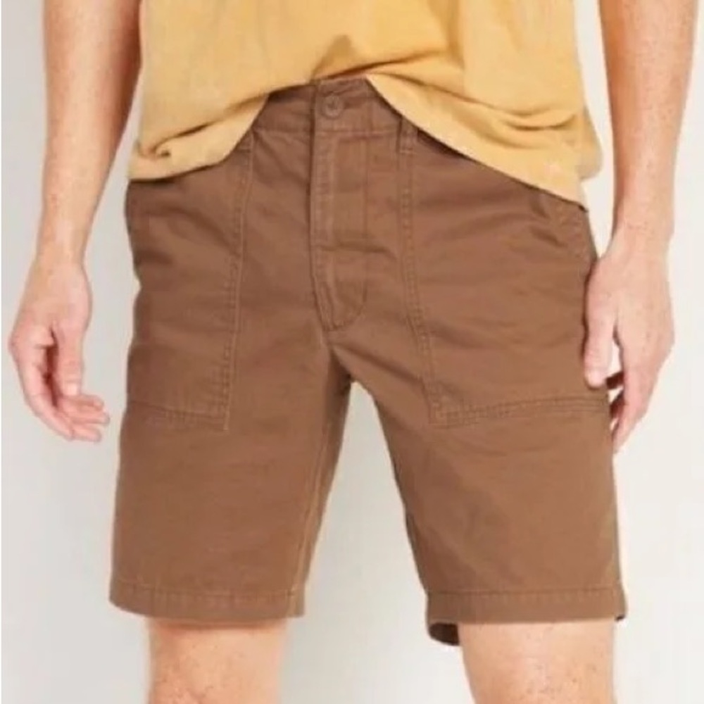 NWT Old Navy Lived-In Straight Men’s Khaki Shorts